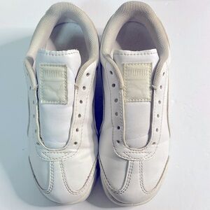 Puma Roma White kids sneakers size 12c